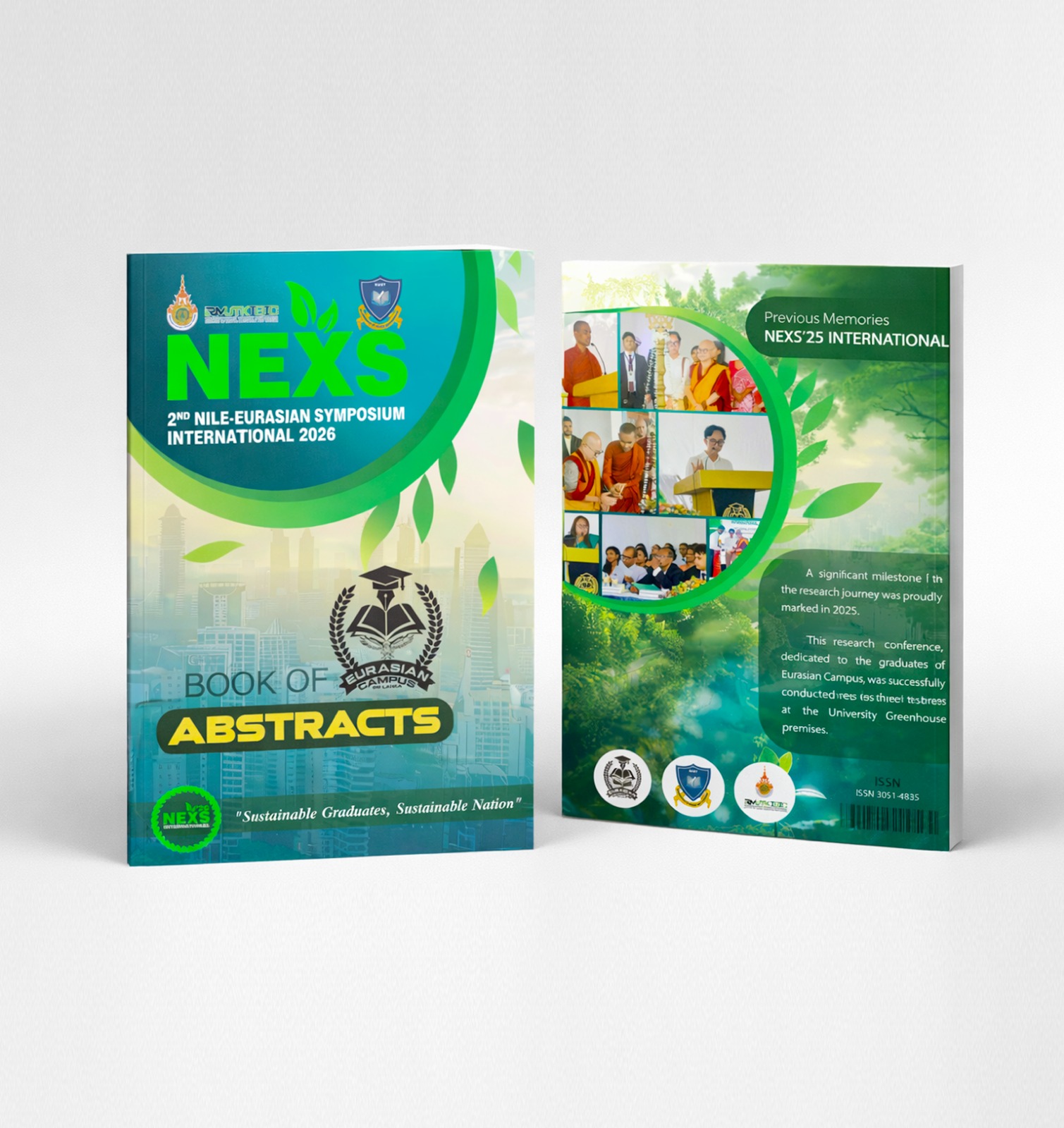 NEXS 2025 Abstract Book Cover