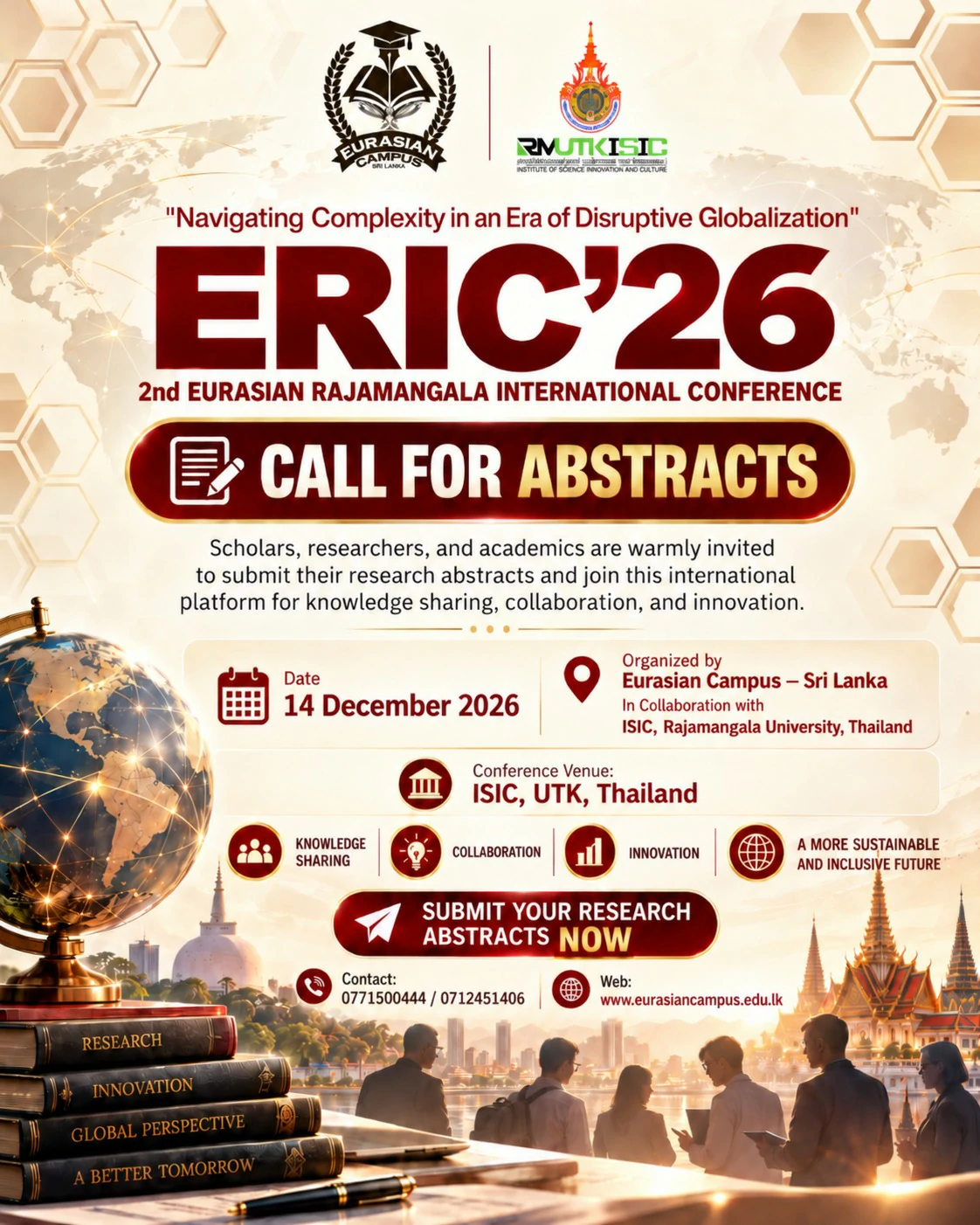 ERIC 2026 Abstract Book Cover